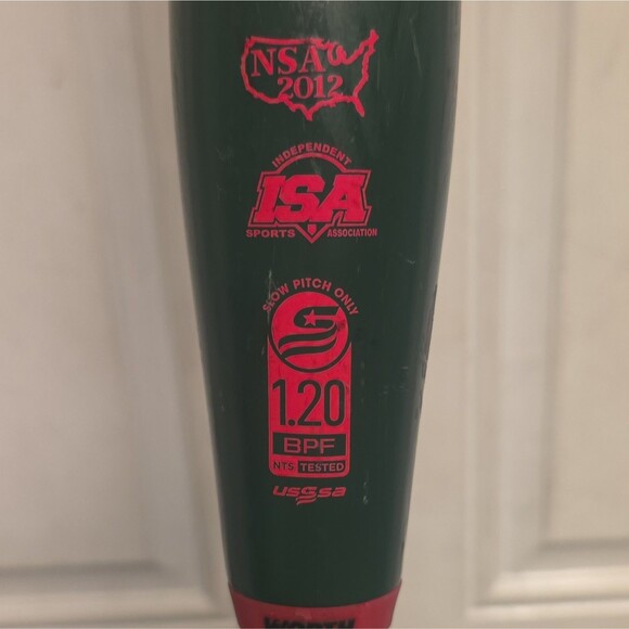 Worth Other - Worth Legit Watermelon XL Reload USSSA End-Loaded Composite Bat 34in 26.5oz